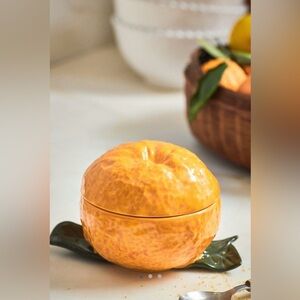 Anthropologie Valencia Stoneware Cannister